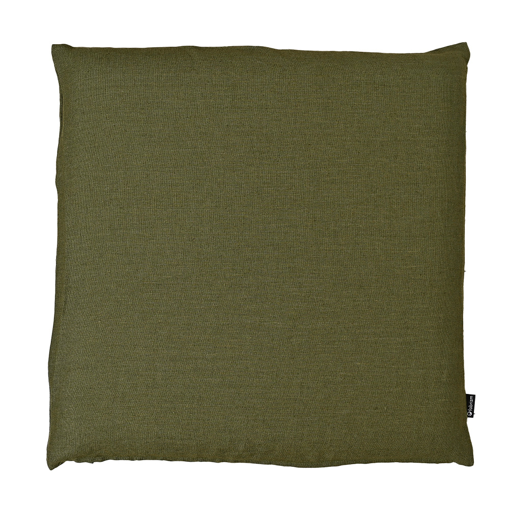 クッションカバー 中身付き 45×45 無地 座布団カバー 45角 麻キャンバス＆綿わた100％座布団ヌード 日本製 fabrizm  椅子用 シートクッション 爆買 | fabrizm | 15