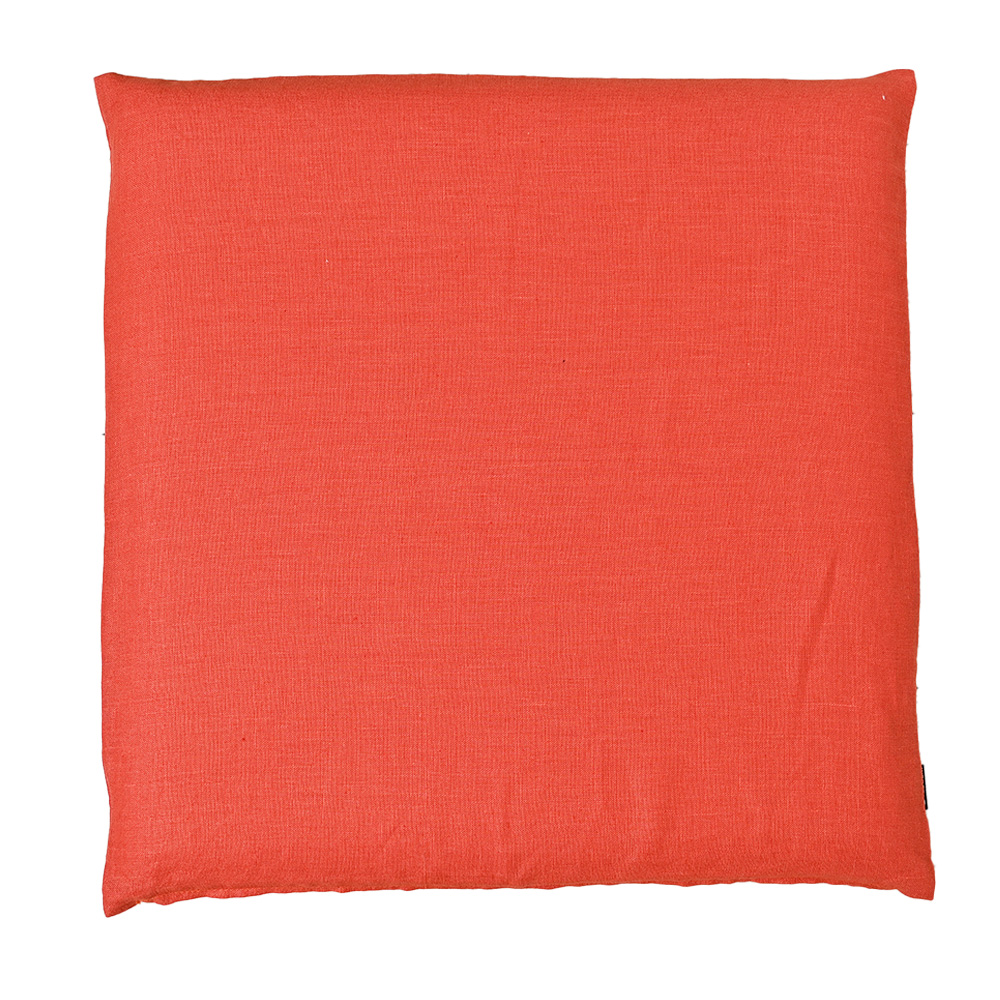 クッションカバー 中身付き 45×45 無地 座布団カバー 45角 麻キャンバス＆綿わた100％座布団ヌード 日本製 fabrizm  椅子用 シートクッション 爆買 | fabrizm | 17