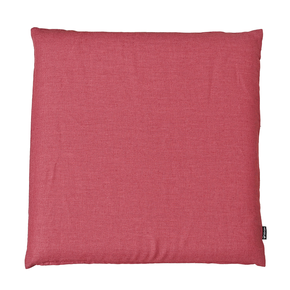 クッションカバー 中身付き 45×45 無地 座布団カバー 45角 麻キャンバス＆綿わた100％座布団ヌード 日本製 fabrizm  椅子用 シートクッション 爆買 | fabrizm | 14