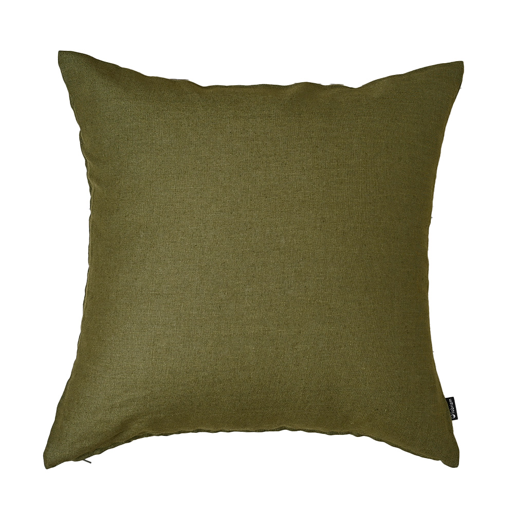 クッションカバー 50×50 無地 50角 麻キャンバス 日本製 fabrizm  背当てカバー 座布団カバー おしゃれ かわいい ナチュラル 爆買 | fabrizm | 15