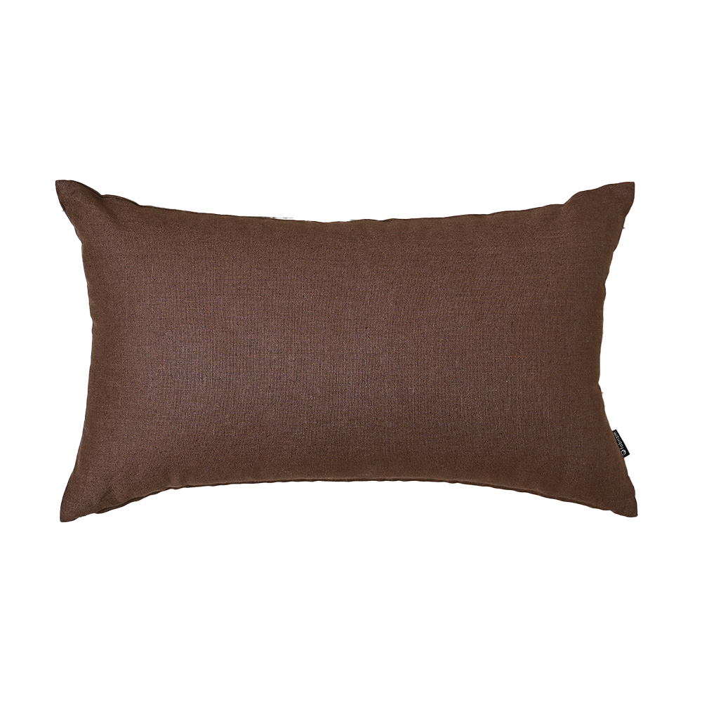 クッションカバー 長方形 50×30 無地 麻キャンバス 日本製 fabrizm  背当てカバー 枕カバー おしゃれ かわいい ナチュラル 爆買 | fabrizm | 07