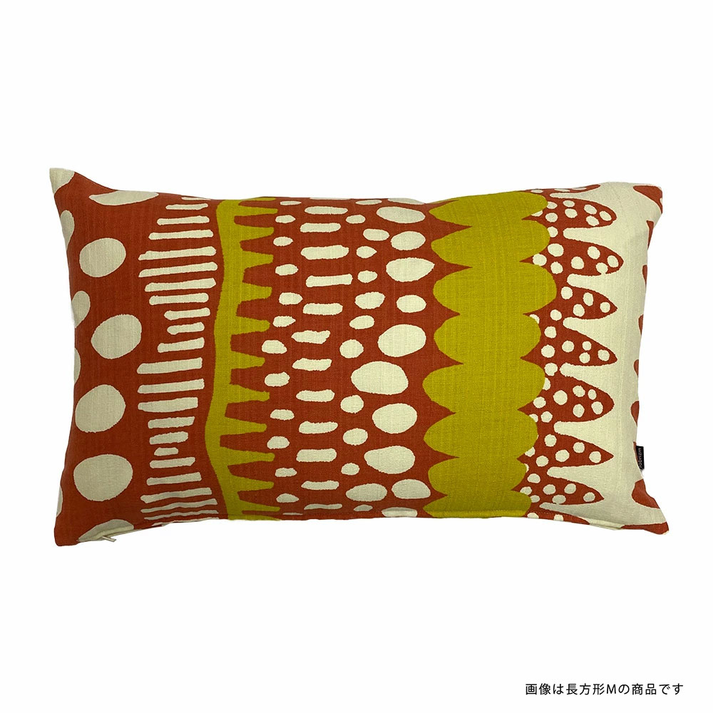 クッションカバー 中身付き 長方形 50×30 北欧 バニラン＆ポリエステルわたヌードクッション 日本製 fabrizm 背当てカバー 枕カバー | fabrizm | 01