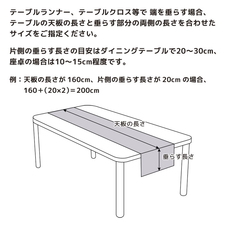 正規 セミオーダーメイド 両面仕様 コースター ランチョンマット テーブルランナー向け fabrizm 日本製
