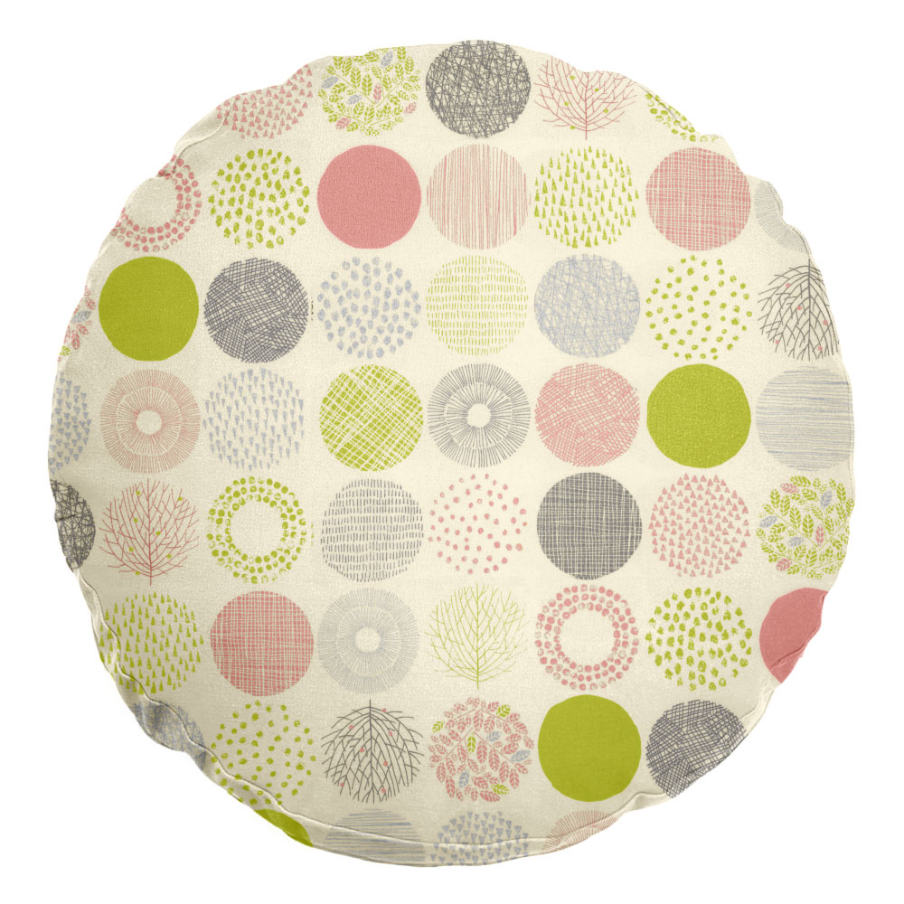 クッションカバー 丸型 50 無地 直径50cm用 座布団 モーリー 5色展開 日本製 fabrizm 円形 おしゃれ 爆買 | fabrizm | 03