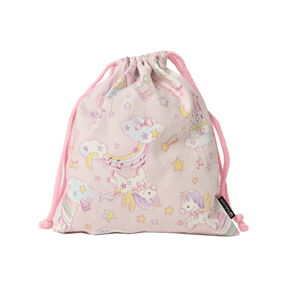 巾着袋 きんちゃく 小 Sサイズ 20×24cm 小学校 小学生 保育園 幼稚園 入園 入学 ユニコーン 日本製 fabrizm 給食袋 コップ入れ 男の子 女の子 キッズ 子供 爆買 |  | 05