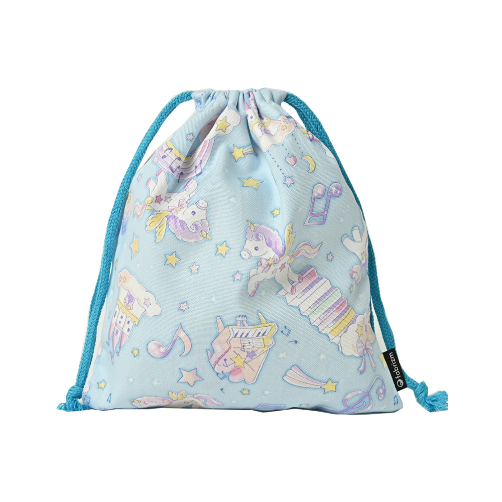 巾着袋 きんちゃく 小 Sサイズ 20×24cm 小学校 小学生 保育園 幼稚園 入園 入学 ユニコーン 日本製 fabrizm 給食袋 コップ入れ 男の子 女の子 キッズ 子供 爆買 |  | 06