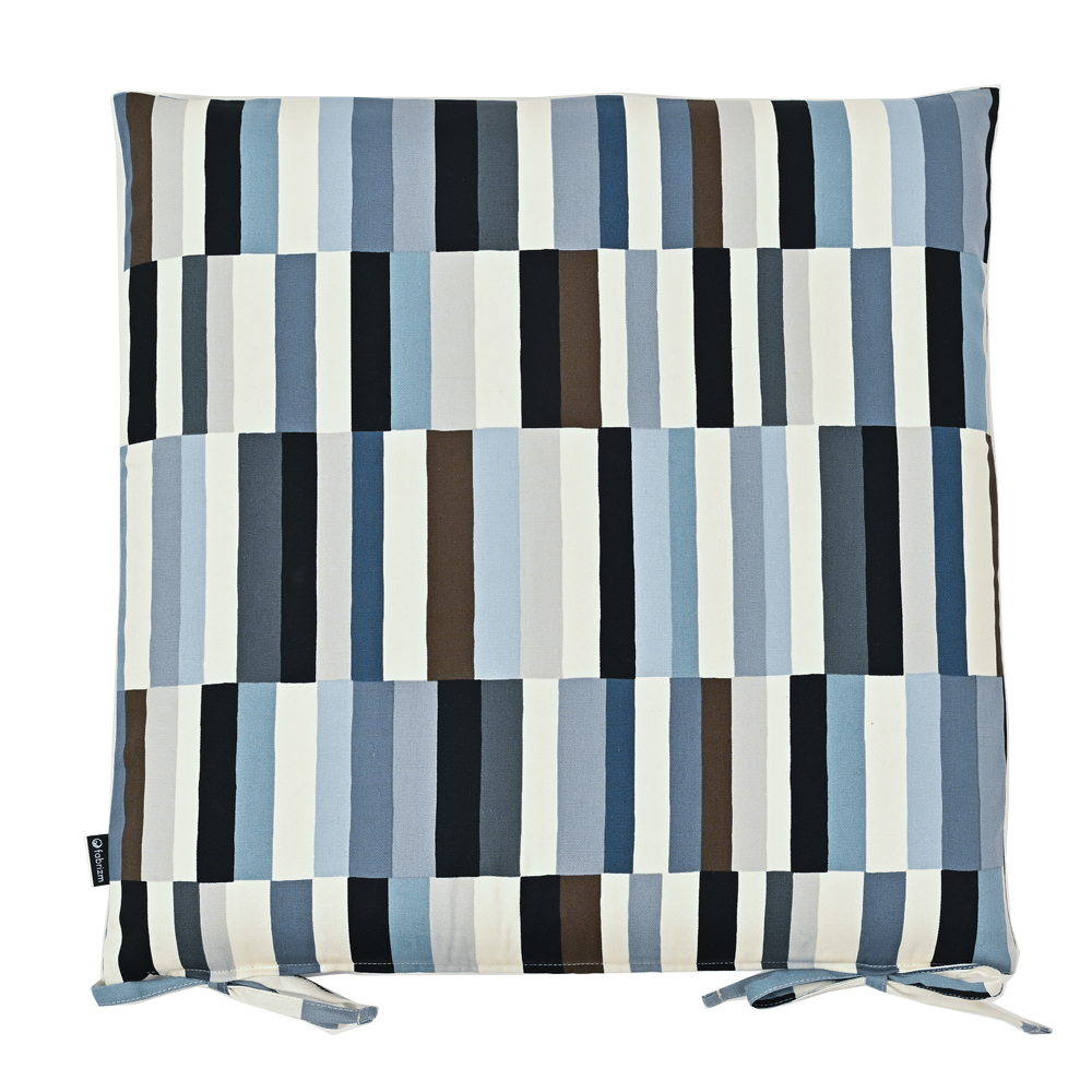 シートクッションカバー 椅子用 クッションカバー 座布団カバー ひも付き 45×45cm パッチ 日本製 fabrizm いす用 ダイニングチェア用 名入れ刺繍OK 爆買 | fabrizm | 03