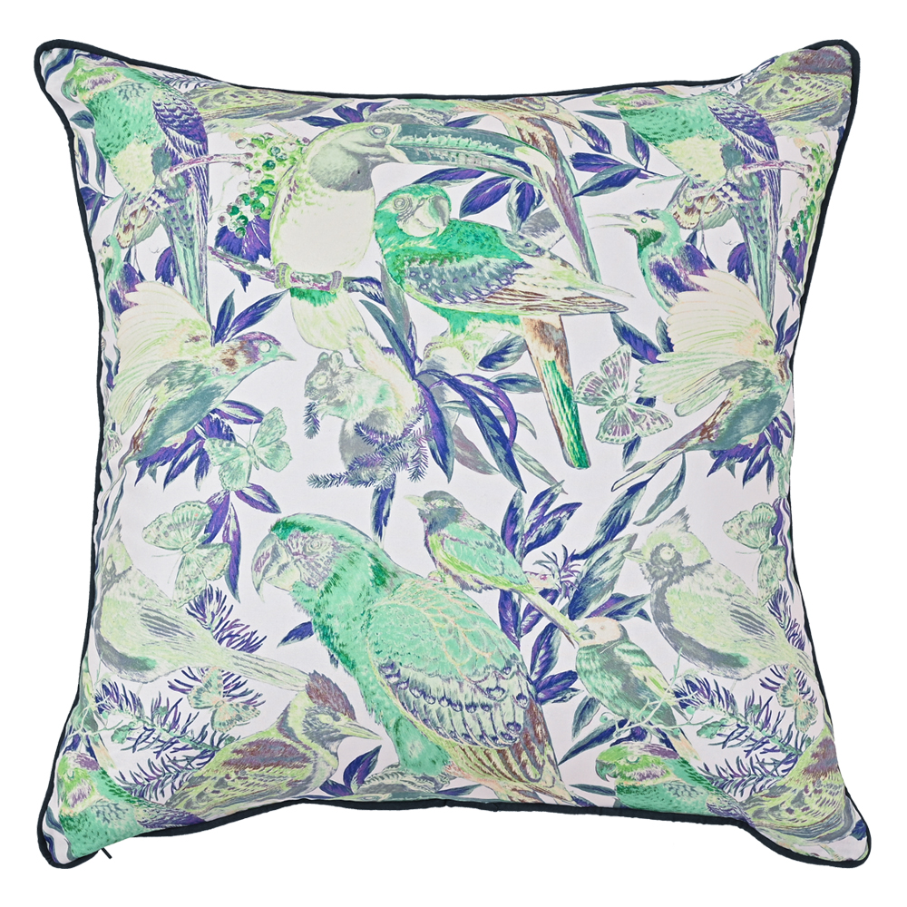 クッションカバー 中身付き 60×60 北欧 花 60角 nora.＆ポリエステルわたヌードクッション 日本製 fabrizm 背当てカバー 座布団カバー 爆買 | fabrizm | 02