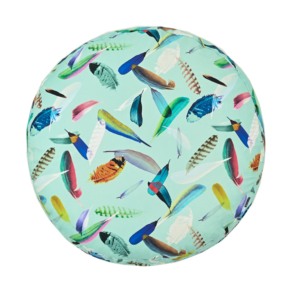 クッションカバー 北欧 65丸 nora. 日本製 fabrizm 背当てカバー 座布団カバー おしゃれ かわいい 南国 ハワイ 名入れ刺繍OK | fabrizm | 06