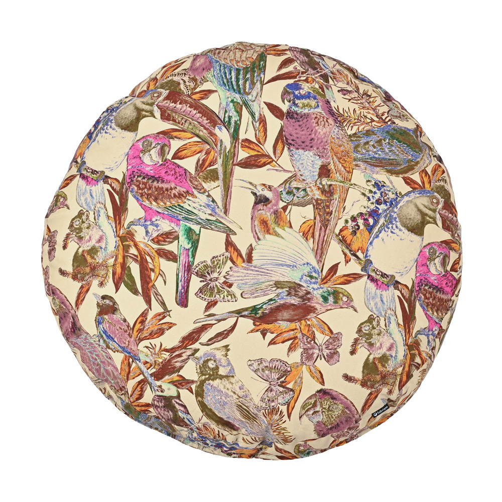 クッションカバー 北欧 65丸 nora. 日本製 fabrizm 背当てカバー 座布団カバー おしゃれ かわいい 南国 ハワイ 名入れ刺繍OK | fabrizm | 01