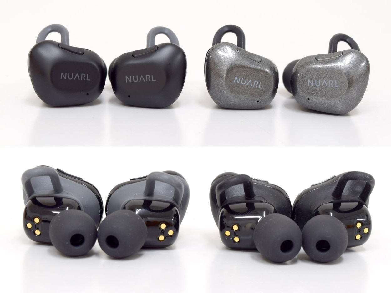 ヘッドホン NUARL NT01B-BS NUARL ( ヌアール ) NT01B-BS ブラックシルバー 送料無料