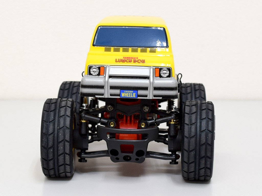 田宮ランチボックスミニ タミヤ RC特別企画商品 ランチボックスミニ ブラックホイール (4
