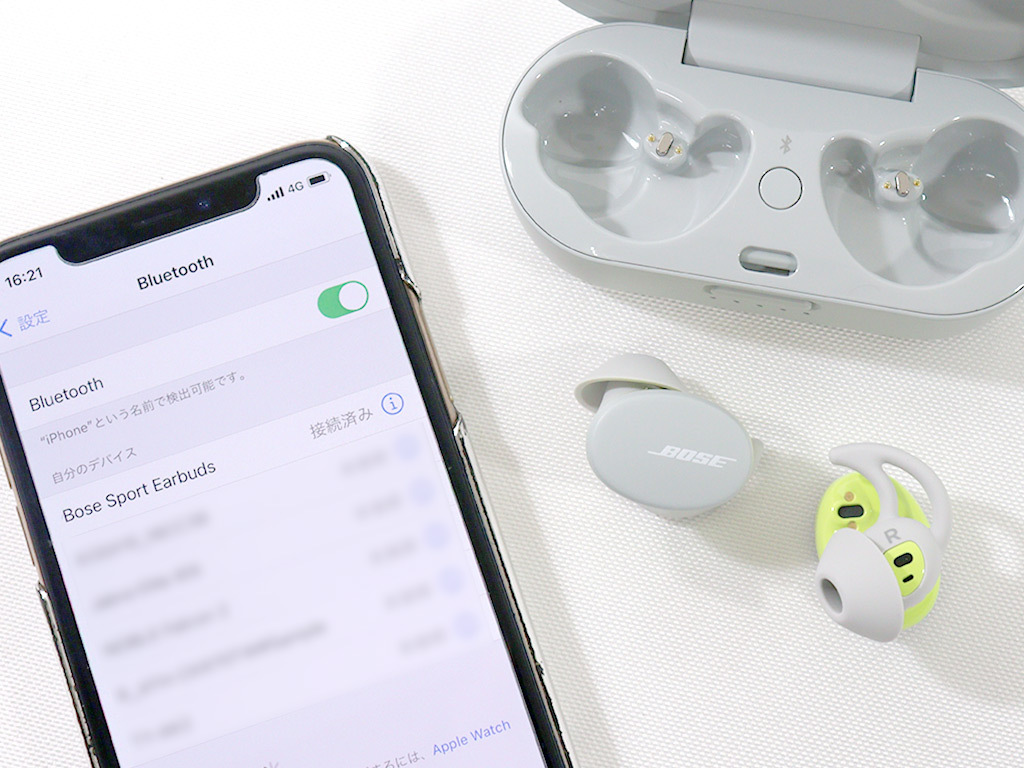 迫力のサウンドと抜群の装着感。スポーツ中なら「Bose Sport Earbuds