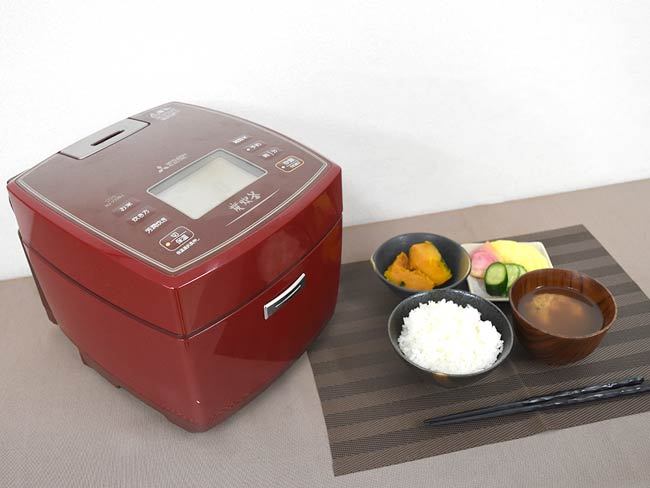 かためでしゃっきり！毎日食べたくなる三菱IHジャー炊飯器「炭炊釜