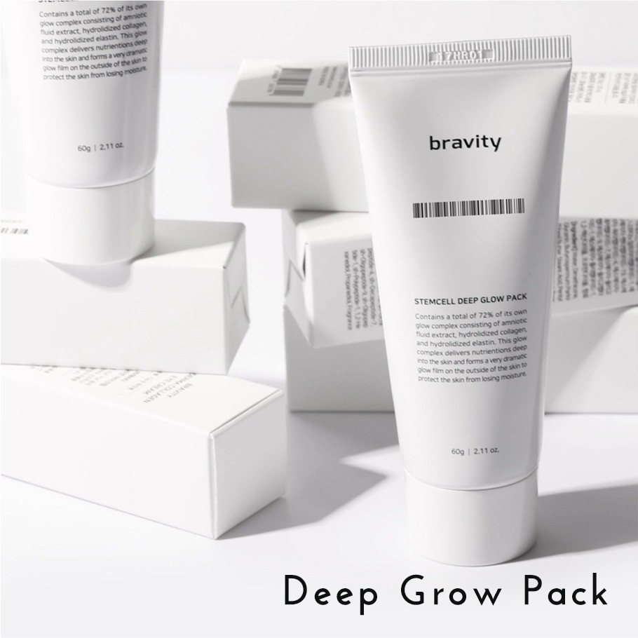 ☆bravity ダーマステムセル ディープグローパック 60g 人工皮膜