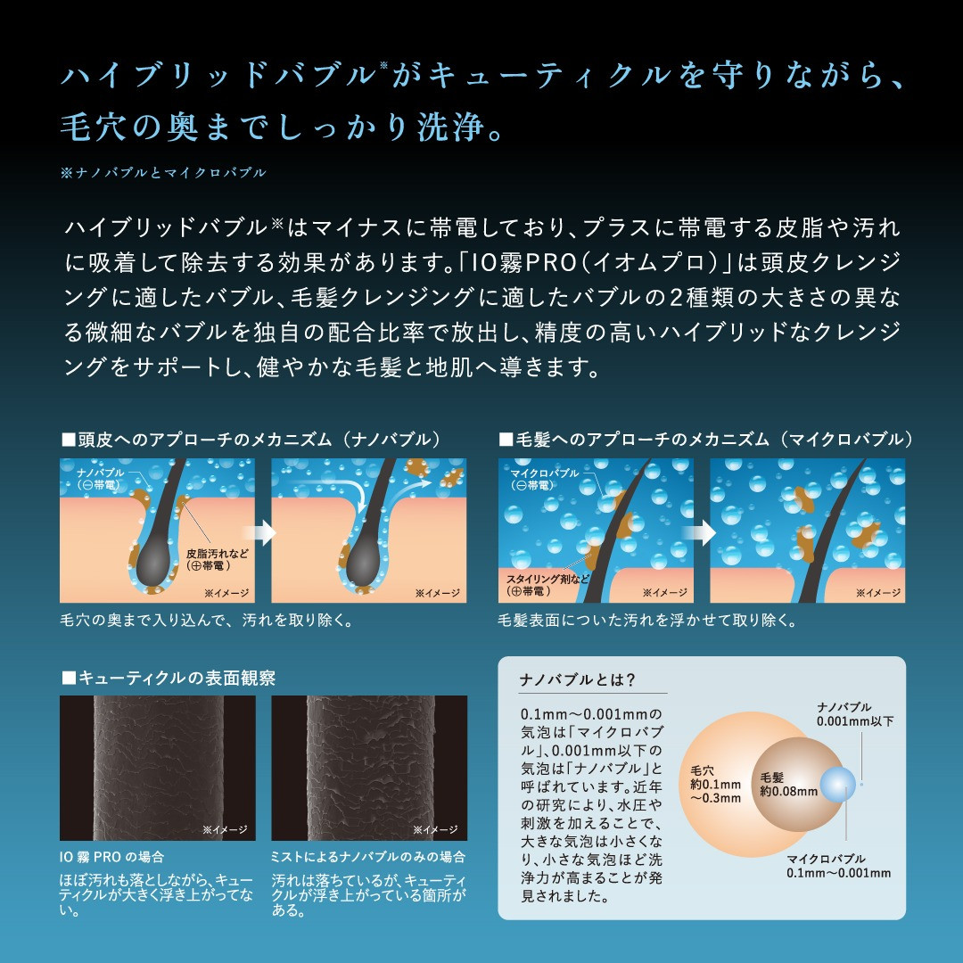 CREATEs（クレイツ） IO霧 PRO CISH-X02S シャワーヘッド ハイブリッド