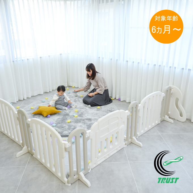 KISS BABY パーテションガード ベビー 赤ちゃん キッズ 子供 こども ベビーゲート ベビーサークル フェンス セーフティグッズ 安全グッズ 室内 : 4571303940424 shinse intl : JOYアイランド 14,850円