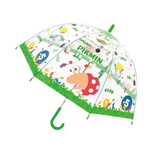 子供ビニール傘 55cm ワンタッチタイプ かさ 傘 雨具 雨傘 クリア 8本