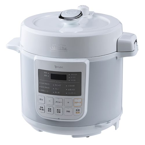 エムケー精工 電気圧力鍋 ヘルシーマルチポット 4L EA-240 送料無料
