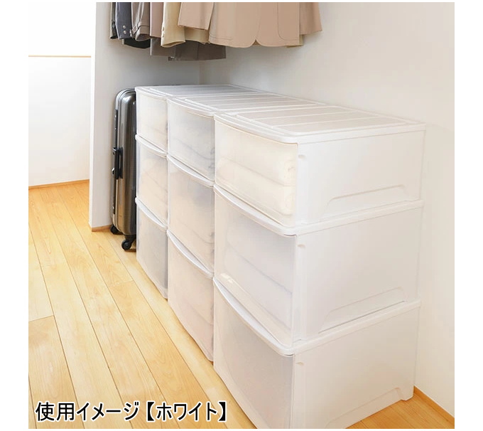SANKA グローブ クローゼット用 収納ケース 浅型 23 1個入 送料