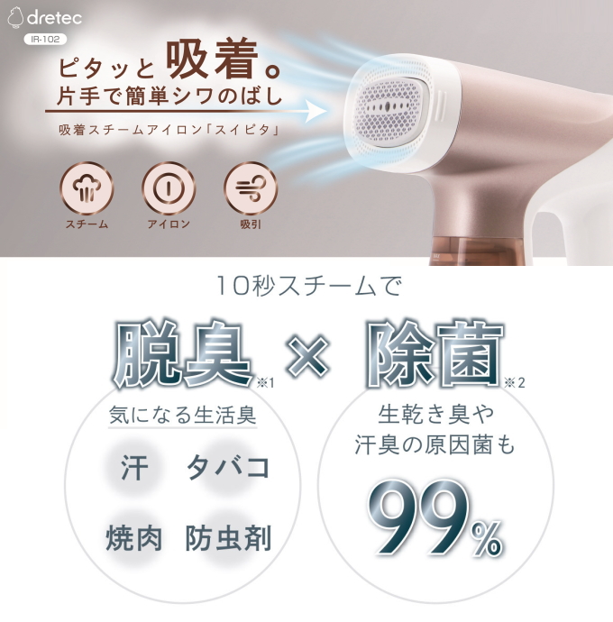 吸着スチームアイロン スイピタ IR-102 ...の詳細画像1