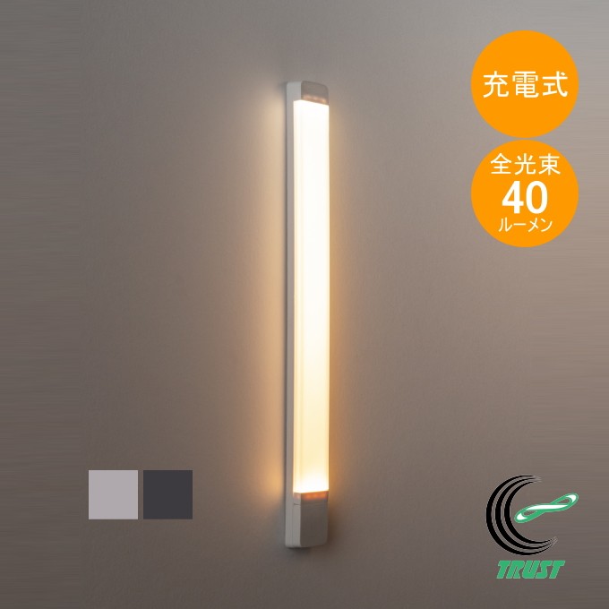 センサーライト かげあかり06  屋内用 室内 LED センサーライト ライト 充電式 照明 インテリア 間接照明 壁面照明 ムサシ musashi かげあかり