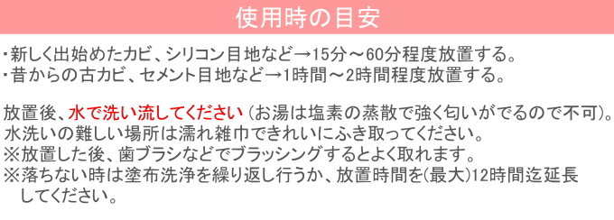 カビックリンペースト 120g 日本製 業務用...の詳細画像4