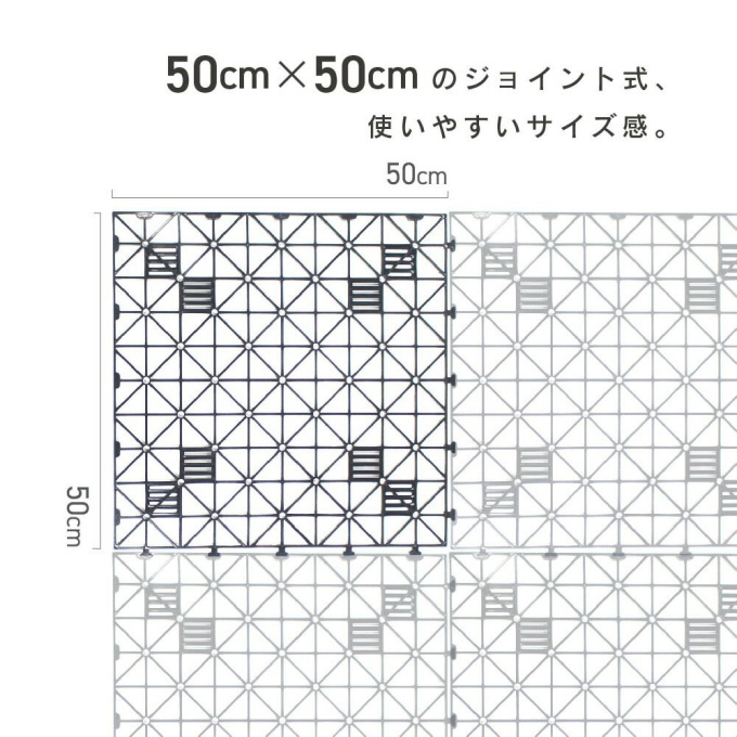 人工芝用下敷きパネル 50×50cm 1枚 園...の詳細画像3
