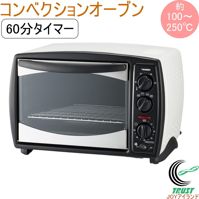 メーカー保証26/8/31ツインバードコンベンションオーブンts4119/25年 ツインバード コンベクションオーブン TS-4119W コンベクション方式