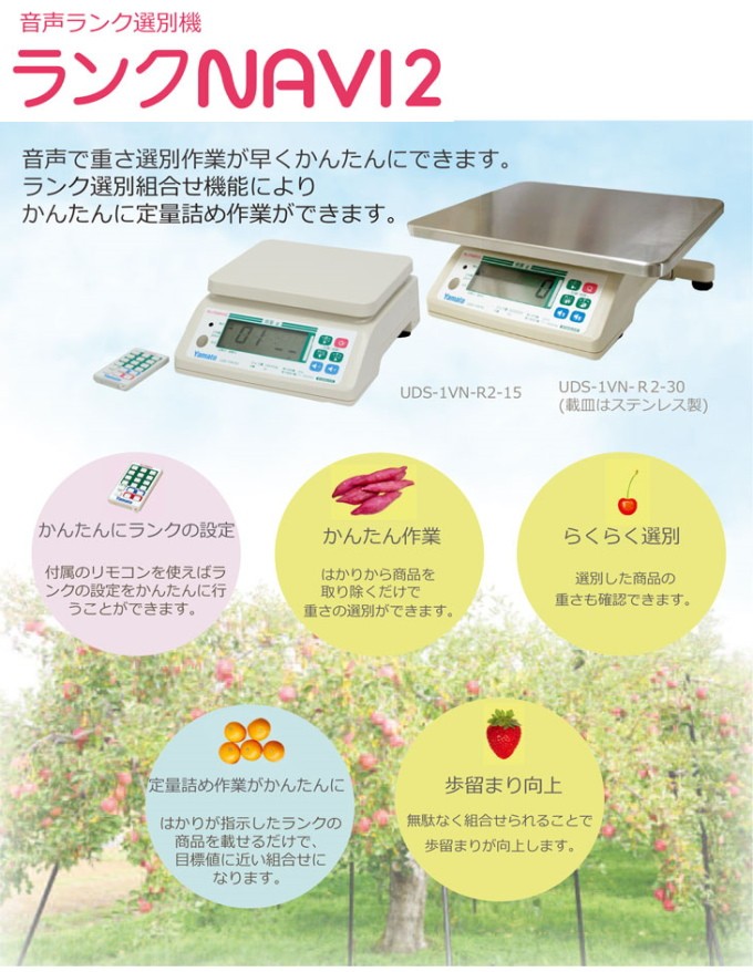 ブランド激安セール会場 ファーストWORK店大和製衡 ヤマト 音声ランク