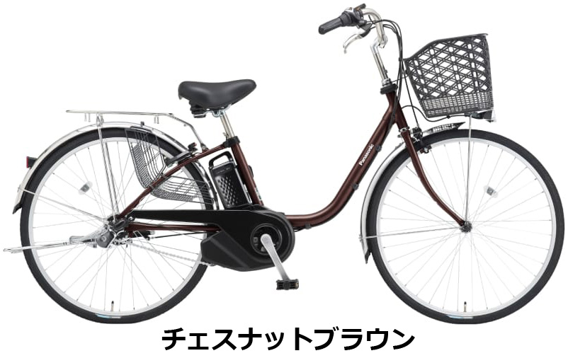 【Happy3！3営業日程で発送！★組立整備済み】【送料無料 一部除く】パナソニック ビビ・SX BE-FS433/BE-FS633 2025年モデル 電動アシスト自転車 内装3段 | ViVi | 03
