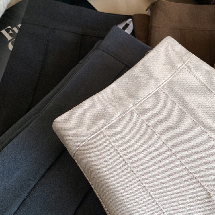 ゴルフウェア レディース  スカート プリーツ Ａライン 秋 冬 おしゃれ 体系カバー ゴルフ ゴルフウエア ウエア ボトム ブラウン 黒 ジョイフィール joyfeel