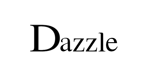 海外ファッション Dazzle ロゴ