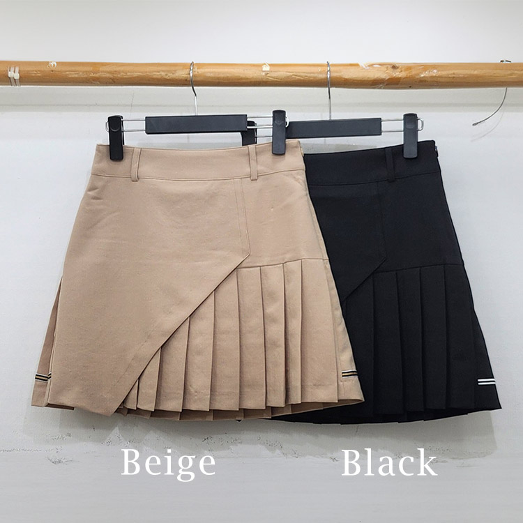 RUFFLOGベージュ プリーツスカート ゴルフウェア RUFFLOGベージュ プリーツスカート ゴルフウェア