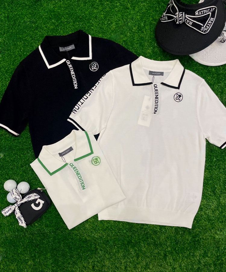 ポロシャツ KUCHI DESIGN GOLF ホワイト | ポロシャツ | KUCHI