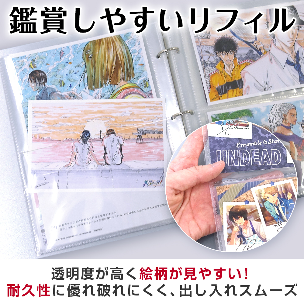 ポイント10倍】 綺麗に収納 ポストカード 専用 収納ファイル