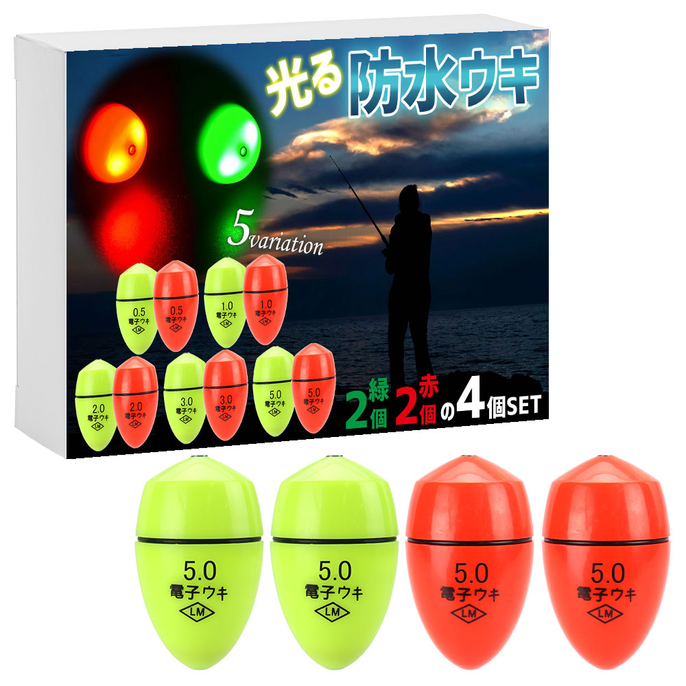 hamaguchis　フカセ釣り　ウキ　まとめ売り　美品 ポイント10倍】 【夜釣りでも見やすい光るウキ】 フカセ 釣り