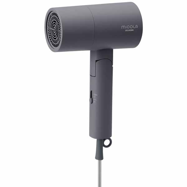ドライヤー 速乾 大風量 軽量 軽い コンパクト マイナスイオン ヘアドライヤー 小型 時短 アイリスオーヤマ MiCOLA ミコラ 3段階調節可能 HDR-M101 HDR-M102 | IRIS OHYAMA | 01