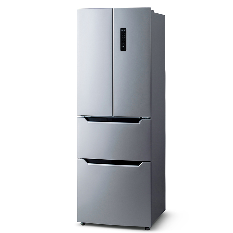 冷蔵庫 一人暮らし 二人暮らし 320L ファン式 自動霜取り 霜取り不要 アイリスオーヤマ 両開き シルバー IRSN-32B【日付指定可能】【HS】 | IRIS OHYAMA | 01