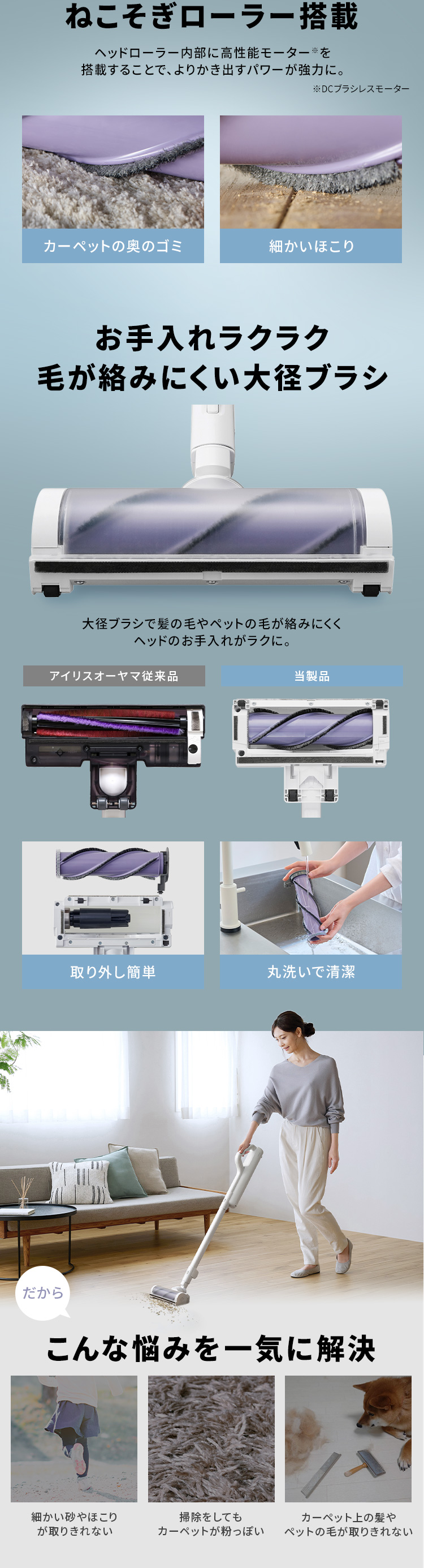 アイリス IRIS OHYAMA（アイリスオーヤマ） 掃除機 コードレス 軽量 充電式 紙