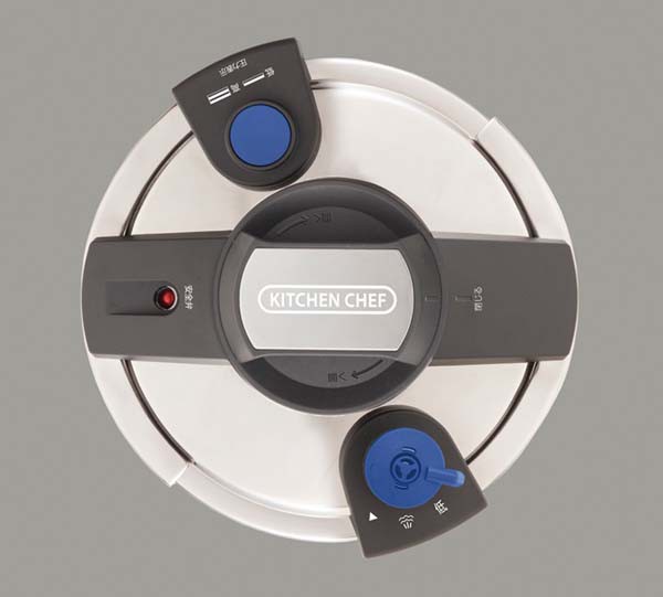 IRIS OHYAMA（アイリスオーヤマ） KITCHEN CHEF かんたん開閉圧力鍋 4L