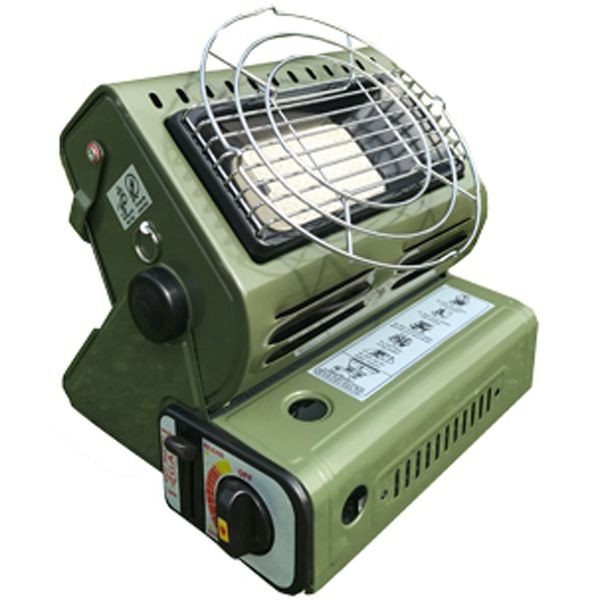 アウトドアに♪ 屋外用カセットガス ストーブ A64N 2WAY ポータブルガスヒーター A64N SIS (D) : マイルーム Yahoo!店
