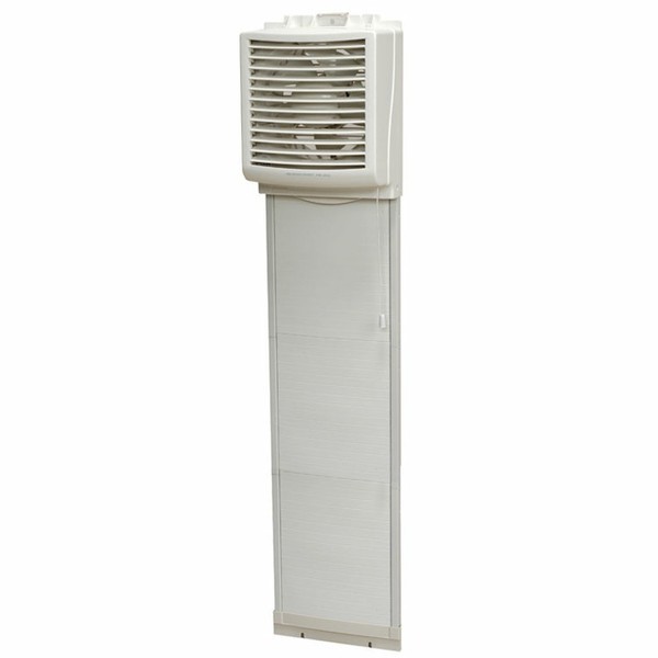 窓用換気扇 ホワイト FW-20G 日本電興 (D) : マイルーム Yahoo!店