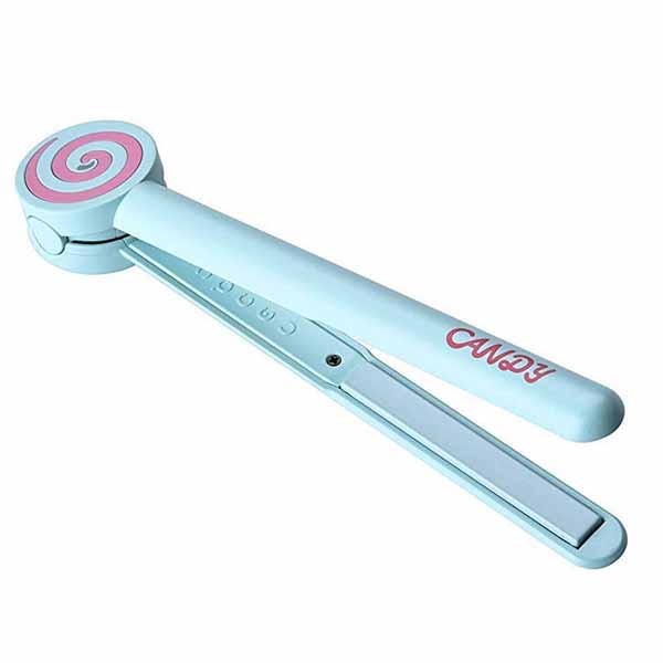 ヘアアイロン アイロン コテ ミニ 小型 コンパクト おしゃれ かわいい Candyミニヘアアイロン Cag02 Kinujo D B M Joyライト 通販 Yahoo ショッピング