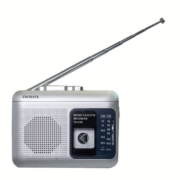 ラジオ付きカセットレコーダー TR-A30B     アイワ (D)(B)｜joylight｜03
