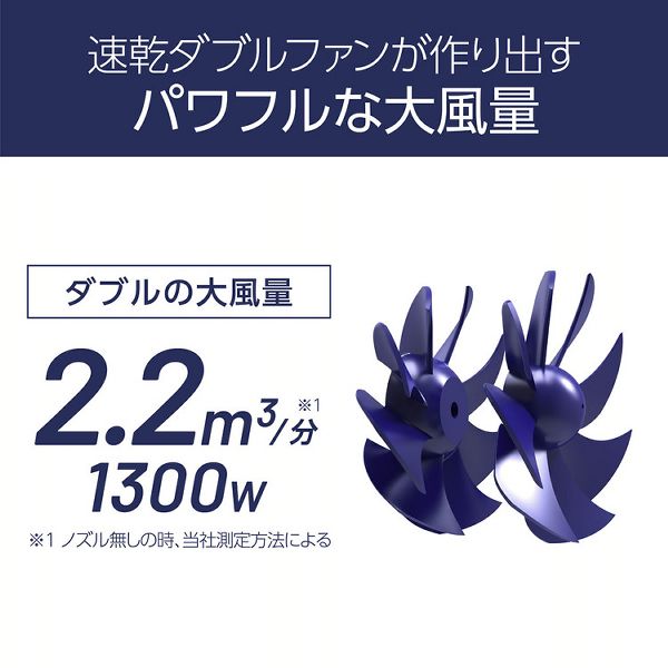 KOIZUMI（コイズミ） モンスターダブルファンドライヤー KHD-W800／A