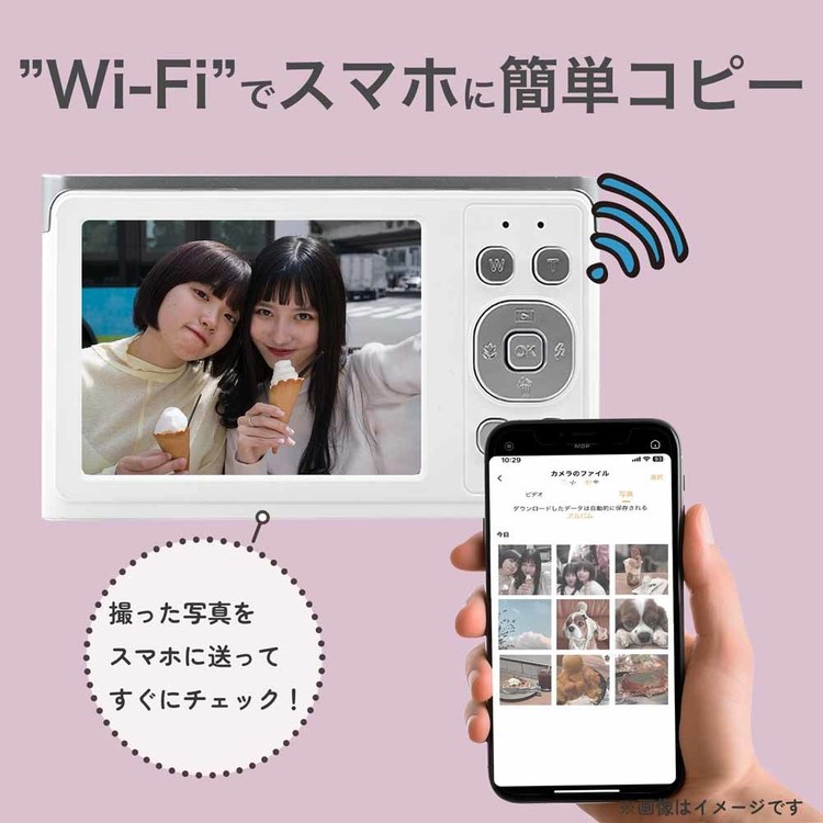 デジタルカメラコンパクトデジタルカメラコンパクトデジカメコンデジWIFIWi-Fiデジカメ高画質WIFIデジタルカメラ慶洋エンジニアリング 