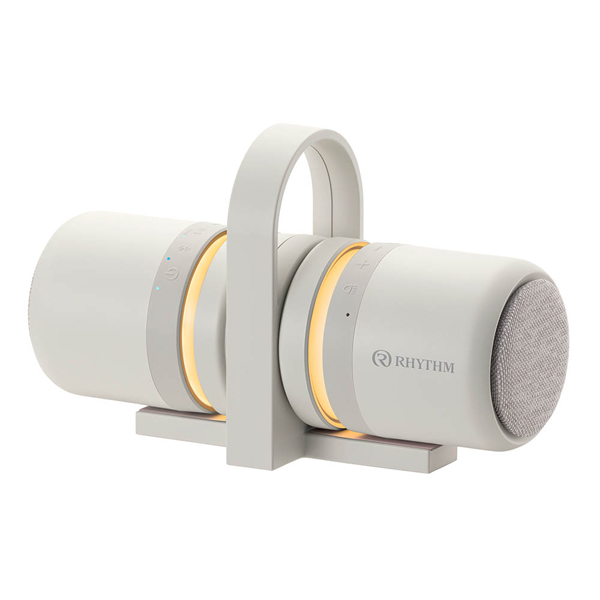 MAGSPEAKER DUO 防水スピーカー 9YYA30RH RHYTHM(リズム) : マイルーム MAGSPEAKER DUO 防水スピーカー 9YYA30RH RHYTHM(リズム) : マイルーム