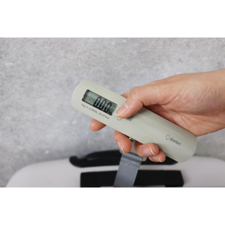 計量器飛行機空港旅行荷物はかり風袋引袋スーツケース機内持ち込みキャリーケースドリテック荷物はかりラゲッジスケールドリテック 