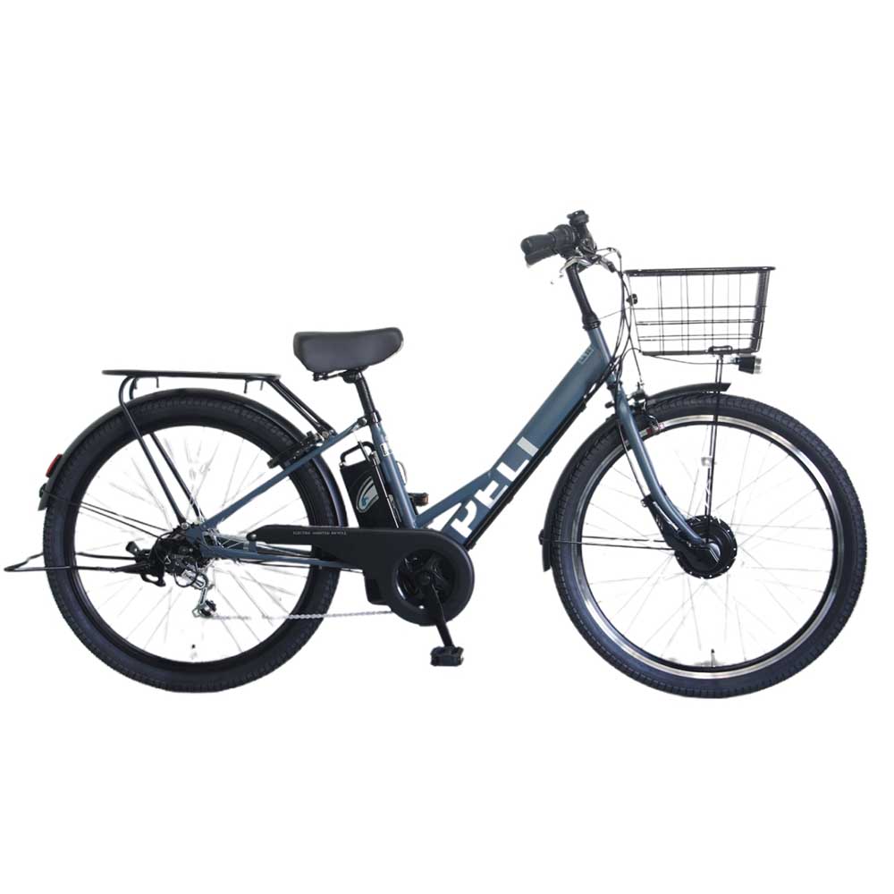 電動アシスト自転車 電動自転車 自転車 低床 通勤 PELTECH E-BIKE 通学